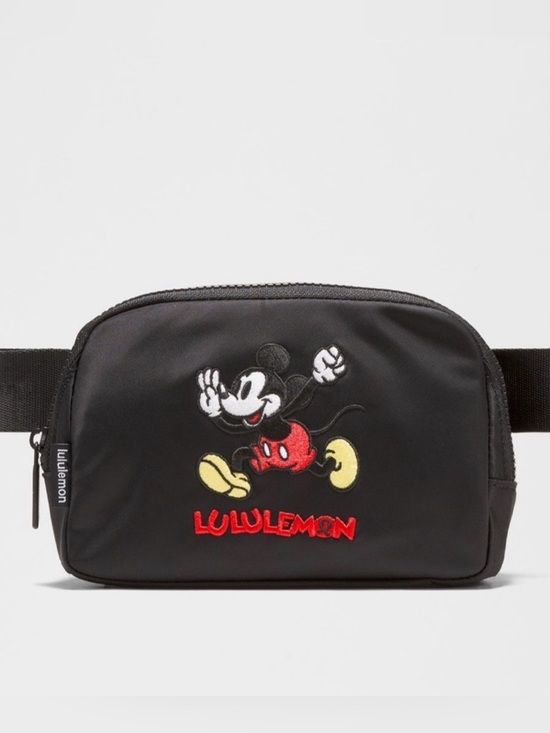 lululemon athletica Handbags - 🆕 LULULEMON X DISNEY Everywhere Belt Bag 1L Mickey in Motion Graphic Black NWT